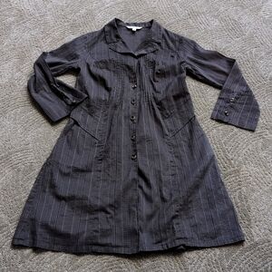 CABI TUNIC BUTTON FRONT DRESS/ JACKET XSMALL
